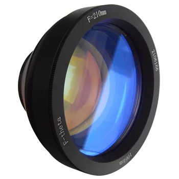 Dalga Boyu Optik Lazer Lens Dalga Boyu Fiber Optik Lazer Markalama Havaalanı Aynası 1064nm F-teta Lens Tarama Lensi