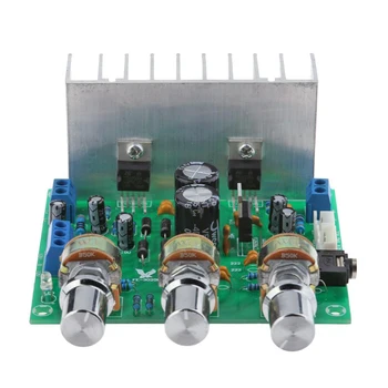 TDA2030 Ses Amplifikatörleri AC Çift 12V 15W + 15W AMP Kurulu DIY Kiti Çift Kanal 2.0 HiFi Stereo Ses güç amplifikatörü için LM1875