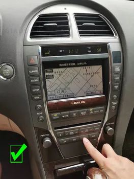 Android 13 Lexus ES İçin ES240 ES300 ES330 ES350 2006-2012 Tesla Tarzı Ekran Araba Radyo Multimedya Oynatıcı Otomatik GPS Stereo