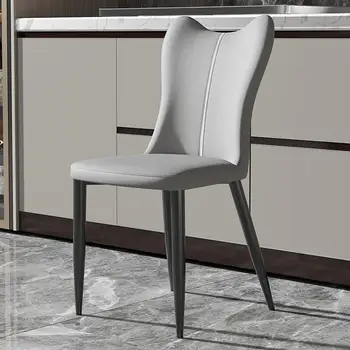 Yumuşak Lüks Taht yemek sandalyeleri Oyun Yatak Odası Tasarımı Ergonomik salon sandalyeleri Dresser Tasarımcı Stoelen Tasarım Mobilya XY50DC
