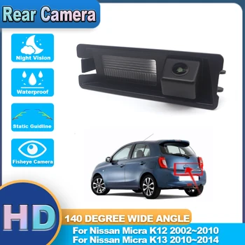 1080P HD dikiz kamera hd Nissan Micra İçin K12 2002 ~ 2010 Micra K13 2010~2014 araba kamera Araç Geri kamera Gece görüş
