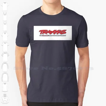 Traxxas Logo Rahat Streetwear Baskı Logosu T Shirt Grafik %100 % Pamuklu tişört