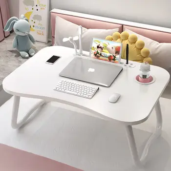 Aolıvıya Resmi Yeni Yatak Dizüstü Bilgisayar Masası Yatak Masası Katlanabilir Tembel Öğrenci Yurdu Yazı Küçük Masa çalışma masası