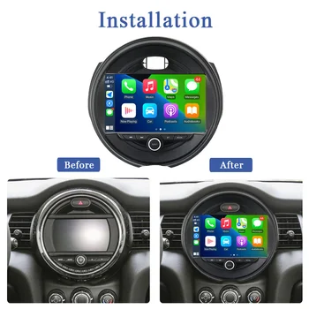 BMW MİNİ için Android Dijital Sanal CockpitCar Çok Fonksiyonlu LCD gösterge paneli Gösterge Paneli Ekran Hız Ölçer
