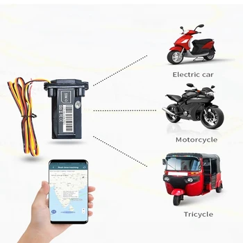 2G 4G GPS araç takip cihazı Takip Cihazı Su Geçirmez motosiklet Araba Mini GPS GSM SMS bulucu ile gerçek zamanlı izleme Röle ile