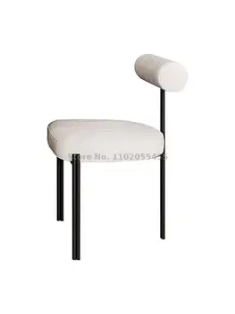 Işık lüks yemek sandalyesi ev İskandinav restoran sandalye arkalığı sandalye otel müzakere sandalye makyaj koltuğu tasarımcı özel