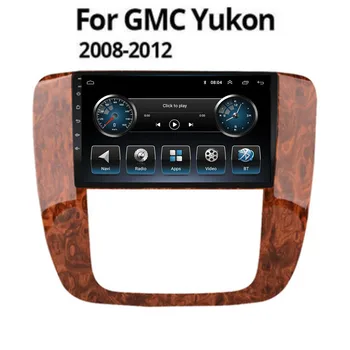 Android 12 GMC Yukon İçin Chevrolet Tahoe Suburban 2008-2012 Araba Multimedya Oynatıcı Ses FM GPS Navigasyon Autoradio Carplay