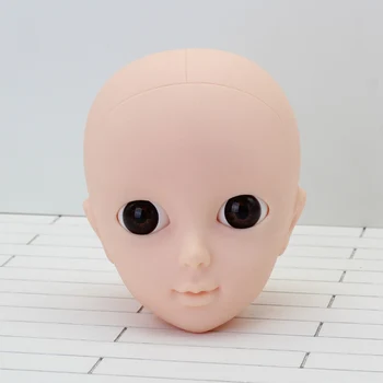 Yeni 60cm Bebek Kafası 1/3 Bjd Çok Eklemler Hareketli Vücut Giydirme Aksesuarları Kız Uygulama Makyaj Oyuncak Hediyeler