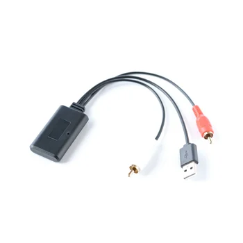 Araba evrensel kablosuz Bluetooth Modülü Müzik Adaptörü Rca Aux Ses kablosu USB Powered