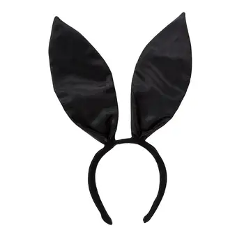 Siyah Tavşan Kulaklar Kafa Bandı Tavşan Kulaklar Kafa Bandı Cosplay Masquerade Kostüm