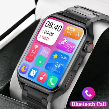2023 AMOLED akıllı saat NFC erkekler kadınlar 1.78 inç HD Her Zaman açık ekran arama Bluetooth çağrı mesaj ekranı su geçirmez smartwatch