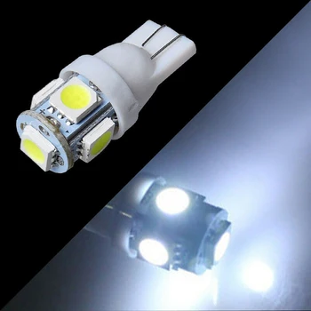 Lamba Araba ışıkları parçaları Kuyruk Lambası Kullanışlı 12V Aksesuar Anti-titreşim İç LED plaka değiştirme T10