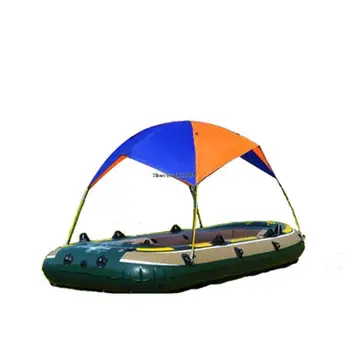 Şişme bot Bot Tente Balıkçılık Tente Katlanır Tente Çadır yağmur şelteri Tekne Aksesuarları 2/3/4 Kişi