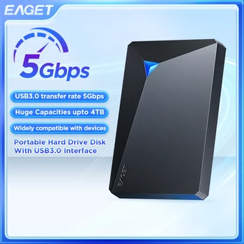 EAGET G20 Taşınabilir HDD 5400 RPM USB 3.0 sabit disk sürücüsü 250 gb 320 gb 500 gb Harici Mekanik Sabit Disk Dizüstü Masaüstü için