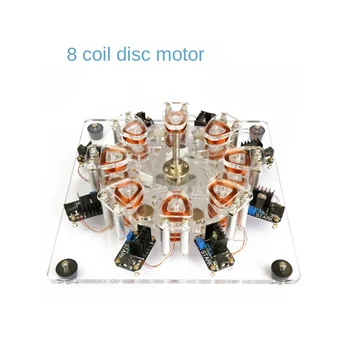 Disk yıldız motoru yüksek güçlü motor küçük güçlü Manyeto deneysel model hediye oyuncaklar