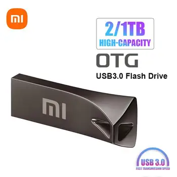 Xiaomi USB bellek sürücüler 2TB Yüksek hızlı U Anahtar 1TB OTG Memory stick TİP-C Adaptörü İş hediye mikro USB Sopa