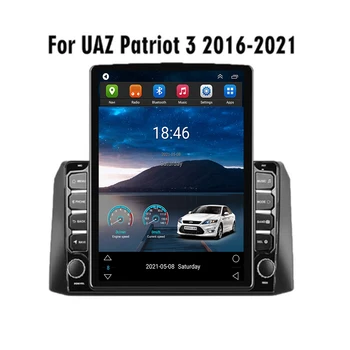 UAZ Patriot için Multimedya Oynatıcı 3 2016 - 2023 - 2050 Araba Radyo Tesla Tarzı radyo GPS Navigasyon Android 12 Kamera