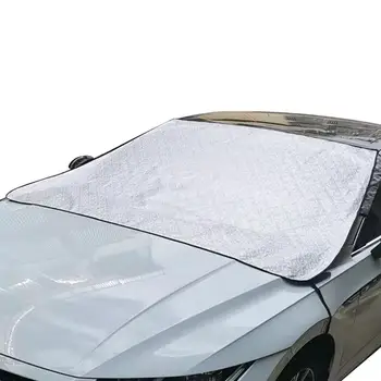 Evrensel Araba Kar Kalkanı Güneş Ön Cam İçin araba kılıfı Don Toz Su Geçirmez Koruma Dış Dış Koruyucu