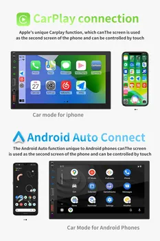 X2S 7 İnç Carplay Android Oto Araba MP5 Araba Multimedya Oynatıcı Akıllı Araba Stereo HD Ekran Stereo Radyo araç elektroniği