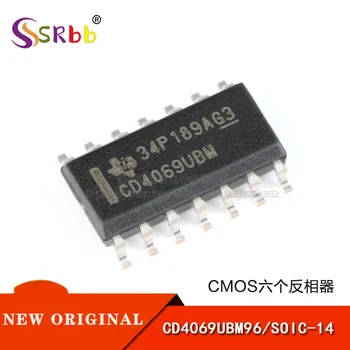 50 adet / grup Orijinal Otantik CD4069UBM96 SOIC - 14 CMOS Altı invertör SMD mantık çip
