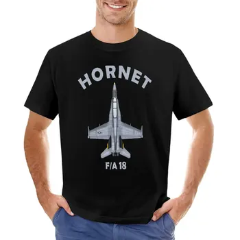 En FA-18 Hornet T-Shirt Tee gömlek sevimli üstleri erkek t shirt rahat şık