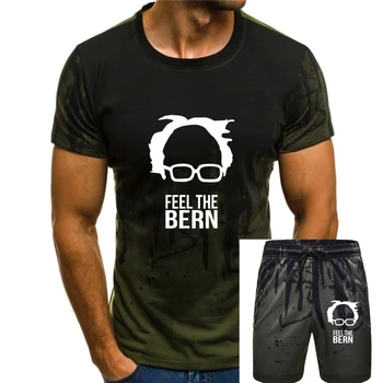 Bernie Zımpara T - Shirt Hissediyorum Bern Özel Erkek T Shirt Grubu Tees Pamuk Tiki Tarzı Harajuku Streetwear O Boyun