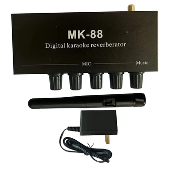 MK - 88 Bluetooth Koaksiyel Dekoder Stereo Preamplifikatör ses amplifikatörü Karıştırma Kurulu İle DC 12V Güç Adaptörü ABD Plug
