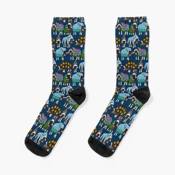 Alaska misk öküz mavi Çorap çorap tasarımcı marka çocuk çorap