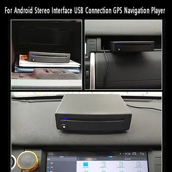 1Din Araba Radyo CD/DVD Oynatıcı Harici android müzik seti Arayüzü USB Bağlantısı GPS Navigasyon Oynatıcı Araba Evrensel