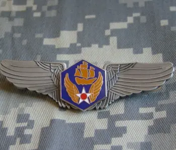. ABD 6th Usaf altıncı Hava Kuvvetleri Askeri Pilot Kanat Rozeti Amblemi Metal Pin