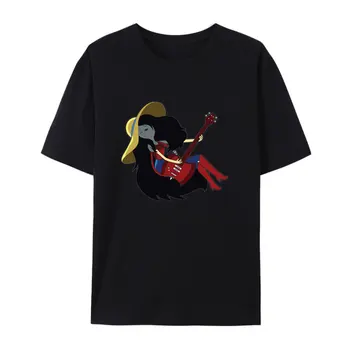 Sevimli Marceline Vampir Kraliçe Anime Baskı T-shirt Erkek Kadın Kısa Kollu Popüler Sokak Moda Gömlek Hip-Hop Hipster Serin Tops