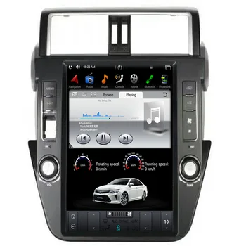 15 inç PX6 Tesla Ekran Toyota Land Cruiser Prado 150 2014-2017 İçin LC150 Araba Radyo Android Multimedya Video Oynatıcı GPS 2 Din