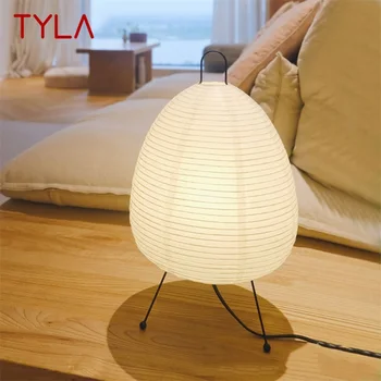 TYLA İskandinav masa lambaları Yaratıcı Modern LED Beyaz Yumurta masa ışığı Dekoratif Ev Oturma Odası Yatak Odası İçin