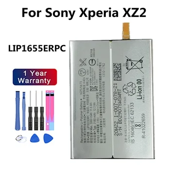 Yeni 3180mAh LIP1655ERPC Pil SONY Xperia XZ2 H8296 Akıllı Telefon Yedek Pil Bateria Hızlı Kargo