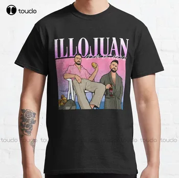 Illojuan 90s Tarzı T-shirt klasik tişört noel hediyesi Dijital Baskı Tee Gömlek Xs-5Xl Moda Gömlek Yaz Streetwear