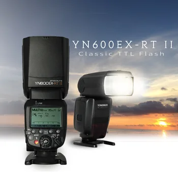 YONGNUO YN600EX-RT II YN600EX RT II 2.4 G Kablosuz HSS 1/8000 s Ana TTL Flaş Speedlite Canon Kamera olarak 600EX-RT