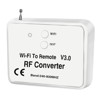 Evrensel kablosuz Wifi RF dönüştürücü telefon yerine uzaktan kumanda 240-930Mhz için