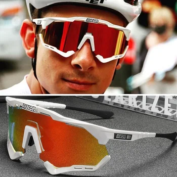 Bisiklet Gözlük Polarize MTB Yol Bisikleti TAC kalınlaşmış polarize lens Koruma Güneş Gözlüğü Ultra Hafif yumuşak kaymaz Spor