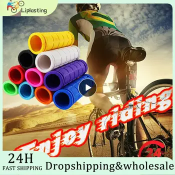 1~10 ADET Ultralight Gidon Kol Bisiklet Gidon Kavrama Yumuşak Bisiklet tutma kapağı Renkli Bisiklet kulp kılıfı