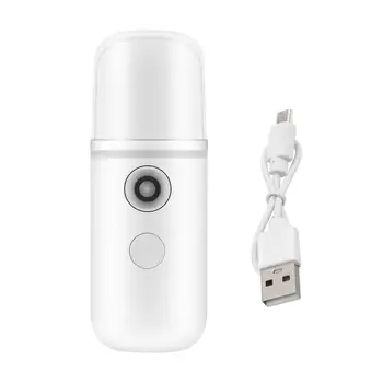 Taşınabilir Mini Sis Sprey Yüz Nemlendirici USB Şarj Edilebilir Güzellik Enstrüman Yüz Nemlendirici Soğutma Suyu Püskürtücü