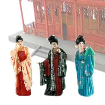 1: 87 Minyatür Modeli Rakamlar El Yapımı Manzara Manzara Dollhouse Düzeni