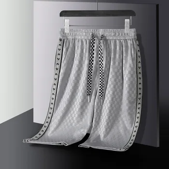 Yeni erkek yaz giysileri Satış Yüksek Bel Şort Moda Rahat Sokak Spor Elastik bel kayışı Rahat Rahat pantolon.