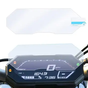 Küme Scratch Küme ekran koruyucu Film YamahaMT-07 2021 Motosiklet Dashboard Şeffaf Koruyucu