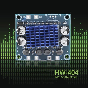 2 Kanal Dijital Ses güç amplifikatörü Kurulu Stereo 30W Modülü MP3 HW-404
