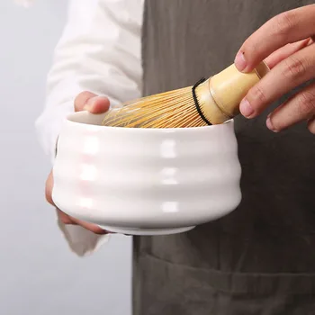 El yapımı Ev Kolay Temiz matcha çayı Seti Aracı stant kiti Kase Çırpma Kepçe Hediye Töreni Geleneksel Japon Aksesuarları
