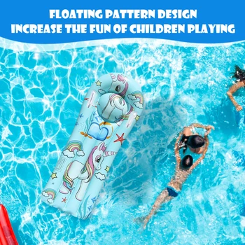 PVC Şezlong Yüzen Oyuncaklar Rahat Şişme Hamak Yatak Taşınabilir Dayanıklı Pürüzsüz Çok Fonksiyonlu Yüzme Havuzu Aksesuarları