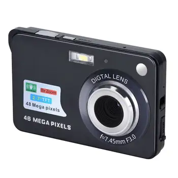 Dijital Kamera HD Ekran Video Kamera Anti-Shake Kamera 2.7 İnç Mini Kamera