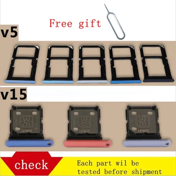 Için Realme için V5 V15 SİM Kart Tepsi Sim kart tutucu Yuvası adaptörü ve Mikro SD Kart Tepsi Tutucu İle Ücretsiz Çıkar Pin Anahtar Aracı İğne
