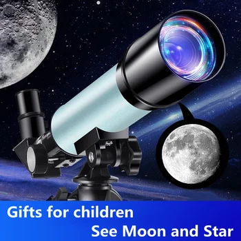 Tripodlu Profesyonel Yüksek Çözünürlüklü Astronomik Teleskop, Çocukların Ayı ve Yıldızları Görmesi için En İyi Hediyedir
