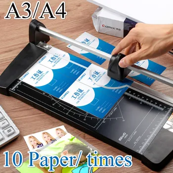 A2 A4 A3Precision Kağıt Kesici Kağıt Bıçak Fotoğraf Trim Dıy Karalama Defteri Taşınabilir Alaşım Kesme Aleti Kesme Pedi Ev Ofis Malzemeleri